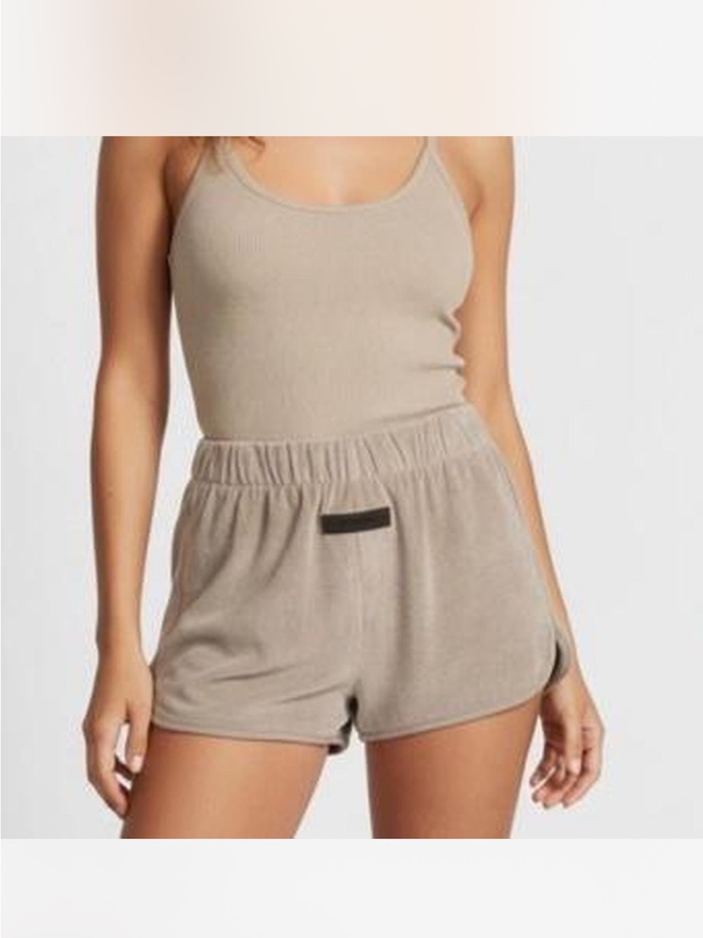 Fear of God Essentials Velour Beach Shorts
